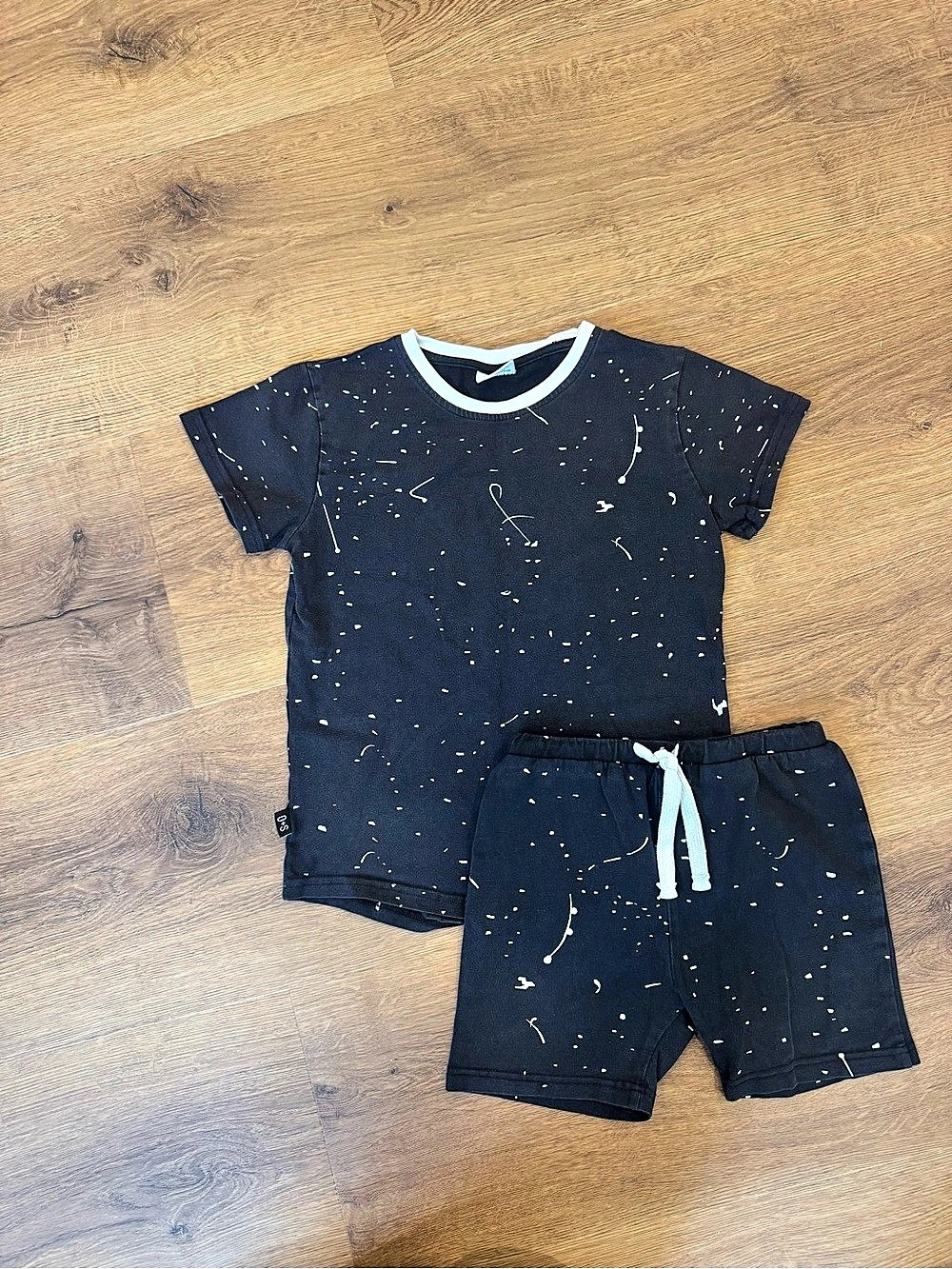 Atlas Washed Star Print Short Sleeve Set